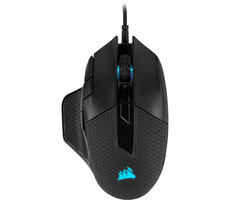 Corsair NIGHTSWORD RGB Tunable černá / Optická herní myš / 18000 DPI / 8 tlačítek / RGB LED podsvícení / USB