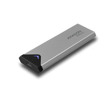 AXAGON EEM2-UG2, USB-C 10Gbps - M.2 NVMe SSD kovový box, délka 42 až 80 mm