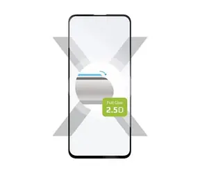 FIXED Full-Cover Ochranné tvrzené sklo pro Samsung Galaxy A51 černá / lepení přes celý displej