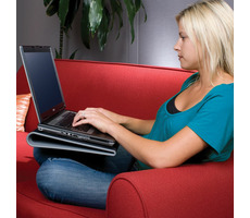 Targus AWE55GL černá-šedá / chladicí podložka pro notebook 15" - 17 " / duální ventilátor / 1900 ot-min / USB