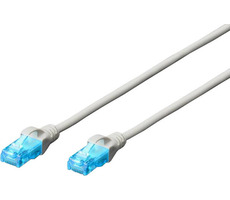 DIGITUS Ecoline Patch Cable bílý 0.25m / UTP / CAT 5e / AWG 26:7