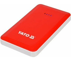 YATO YT-83080 Startovací zdroj a powerbanka 7500 mAh / 5V / 2A / Startovací proud 200A / Li-Po / svítilna