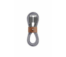 Native Union Belt Cable USB-C - Lightning 1.2m zebra