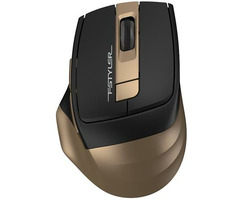 A4tech FSTYLER FG35 bronzová / Bezdrátová optická myš / 2000DPI / 2.4Ghz / 6tl. + kolečko / USB / baterie 1x AA