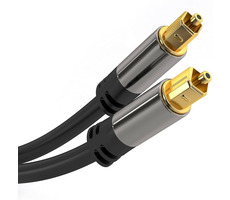 PremiumCord Gold design Kabel Toslink M-M 1.5m / OD:6mm
