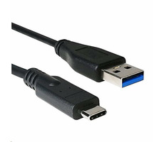 C-TECH kabel USB 3.0 AM na Type-C kabel (AM-CM) 1m černá