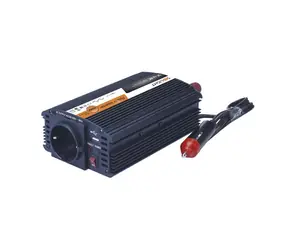 Solight IN06 invertor 12V černá / USB 500mA / kovový / max. zatížení: 300W