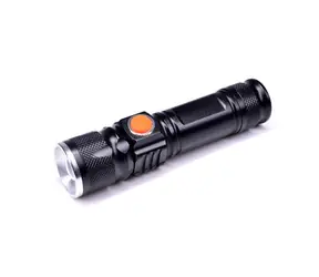 Solight WN31 LED kapesní nabíjecí svítilna 3W / 200lm / USB / Li-ion