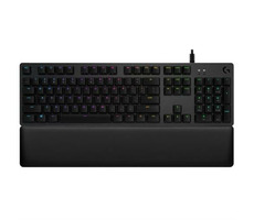 Logitech G513 černá / herní klávesnice / US layout / kabel USB-A 2.0 / 1x USB-A 2.0 / RGB Lightsync / GX Brown Tactile