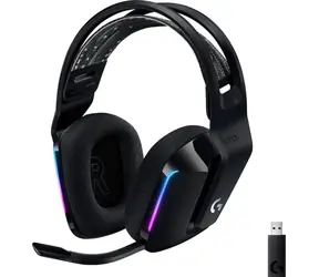 Logitech G733 Lightspeed černá / bezdrátová sluchátka / mikrofon / RGB / USB LIGHTSPEED přijímač