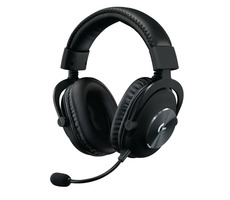 Logitech G Pro X černá / herní sluchátka / odnímatelný mikrofon / 50mm měniče / 3.5mm jack / externí USB zvuková karta