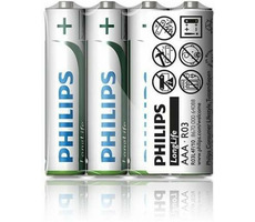 Philips baterie AAA LongLife zinkochloridová - 4ks