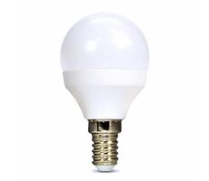 Solight WZ430 LED žárovka miniglobe 8W / E14 / 4000K / 720lm / bílé provedení