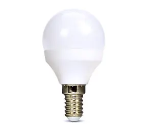 Solight WZ430 LED žárovka miniglobe 8W / E14 / 4000K / 720lm / bílé provedení
