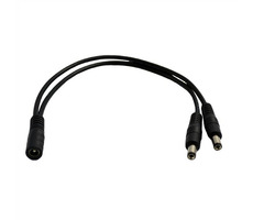 Solight WM77 napájecí konektor pro LED pásy / 5.5mm / rozbočka / 1x zdířka - 2x konektor,