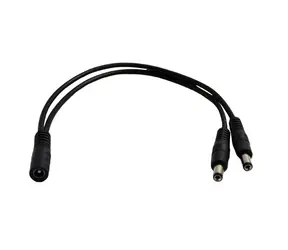 Solight WM77 napájecí konektor pro LED pásy / 5.5mm / rozbočka / 1x zdířka - 2x konektor,