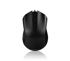 MODECOM MC-M4.1 černá / drátová optická myš / 1200DPI / USB / 3 tlačítka
