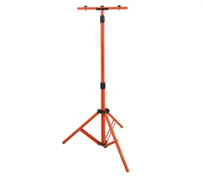 Solight WM-150-S stojan teleskopický pro LED reflektory oranžová / 60-150cm / pro 1-2 reflektory 