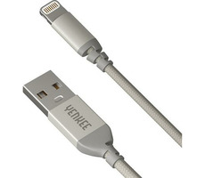 YENKEE YCU 612 USB 2.0 na Lightning kabel stříbrná / délka 2m / 2.4A