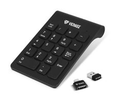 YENKEE YKB 4020 černá / bezdrátová numerická klávesnice / 2,4 GHz 