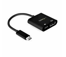 StarTech adaptér USB-C na DisplayPort & Power Delivery USB-C 60W černá / 8K 60Hz / 4K 120Hz / HBR3