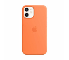 Apple silikonový kryt s MagSafe pro iPhone 12 mini oranžová