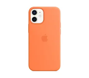 Apple silikonový kryt s MagSafe pro iPhone 12 mini oranžová