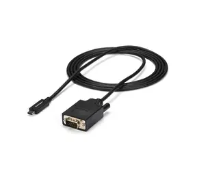 StarTech kabel USB-C na VGA černá / 1920x1200 / 1080p / 2m