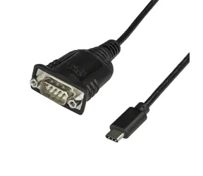 StarTech kabel USB-C na RS232 černá / 921.6 kbps
