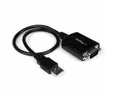 StarTech adaptér USB-A na RS232 DB9 0.3 m černá / COM / 920 kBs