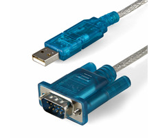 StarTech kabel USB-A na RS232 DB9 (1 Mbps) modrá
