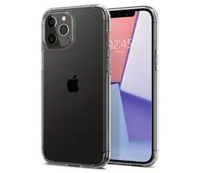 Spigen Ultra Hybrid ochranný kryt pro Apple iPhone 12 & 12 Pro čirá