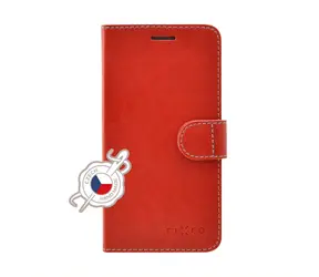 FIXED Fit Pouzdro typu kniha pro Apple iPhone 12 Pro Max červená