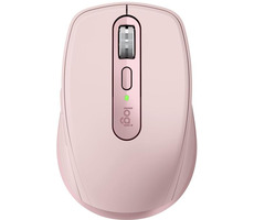 Logitech MX Anywhere 3 růžová / bezrátová myš / Laserový senzor / 4000 DPI / 6 tlačítek / Bluetooth / 2.4 GHz 