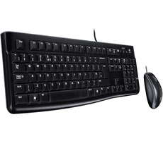 Logitech Desktop MK120 DE černá / Klávesnice a myš / DE verze / USB