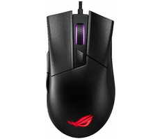 ASUS ROG GLADIUS II CORE černá / Herní optická myš / 6200dpi / USB / 2m
