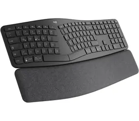 Logitech ERGO K860 DE černá / bezdrátová klávesnice / ergonomická / Bluetooth / 2.4 GHz / DE layout