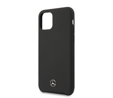 Mercedes Liquid Silikonový Kryt pro Apple iPhone 11 Pro černá
