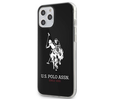 U.S. Polo PC & TPU Big Horse Kryt pro Apple iPhone 12 Pro Max černá