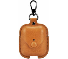 TERRATEC AirBox shape fixed Light Brown / Pouzdro pro Apple AirPods 1 & 2