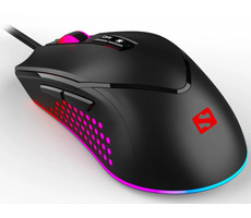 Sandberg Azazinator černá / optická herní myš / 6400 DPI / 7 tlačítek / USB / LED podsvícení