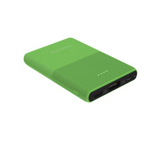 TERRATEC Powebank P50 zelená / 5000 mAh / 5V / 2.1A / 1x Micro-USB (vstup) / 1x USB-C / 1x USB-A