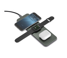 TERRATEC ChargeAir All zelená / bezdrátová nabíječka / 10W / telefon & Apple Watch & Apple AirPods