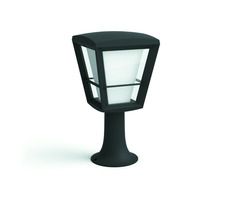 Philips Hue Econic LED 1x15W sloupek 32cm černá / venkovní sloupkové svítidlo / 1150lm / 2200-6500K / RGB / IP44