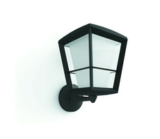 Philips Hue Econic LED 1x15W stěna černá / venkovní nástěnné svítidlo / 1150lm / 2200-6500K / RGB / IP44