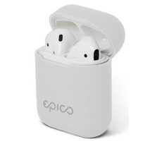 Epico Silicone cover Airpods pro bílá / pouzdro pro sluchátka