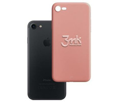 3mk Matt Case Kryt ochranný pro Apple iPhone 7 & 8 & SE (2020) lychee-růžová