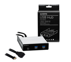 CHIEFTEC MUB-3003C čelní panel s 1x USB-C 3.1 Gen2 a 2x USB-A 3.1 Gen1 / do 3.5" externího slotu