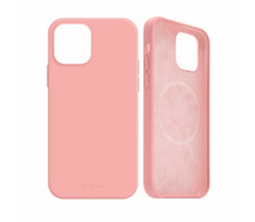 FIXED MagFlow Zadní kryt s podporou Magsafe pro Apple iPhone 12 Pro Max růžová