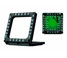 Thrustmaster navigační panely MFD Cougar Pack / replika US Air Force F-16 MFD / 20 tlačítek / 2x LED